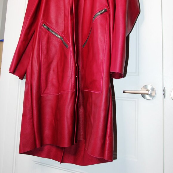 BNWT SS23 RICK OWENS "EDFU" HOODED RAINCOAT 48 - Picture 6 of 12